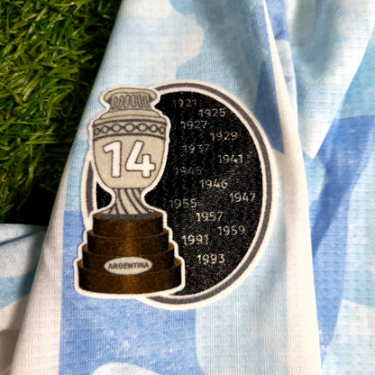 Messi Argentina 2020 2021 2022 COPA AMERICA FINAL PLAYER ISSUE Soccer Jersey BNWT XL SKU# FS6568