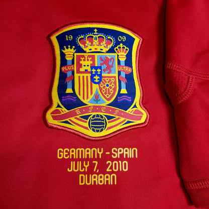 Iniesta Spain 2010 WC SEMI FINAL Soccer Jersey M SKU# P47902