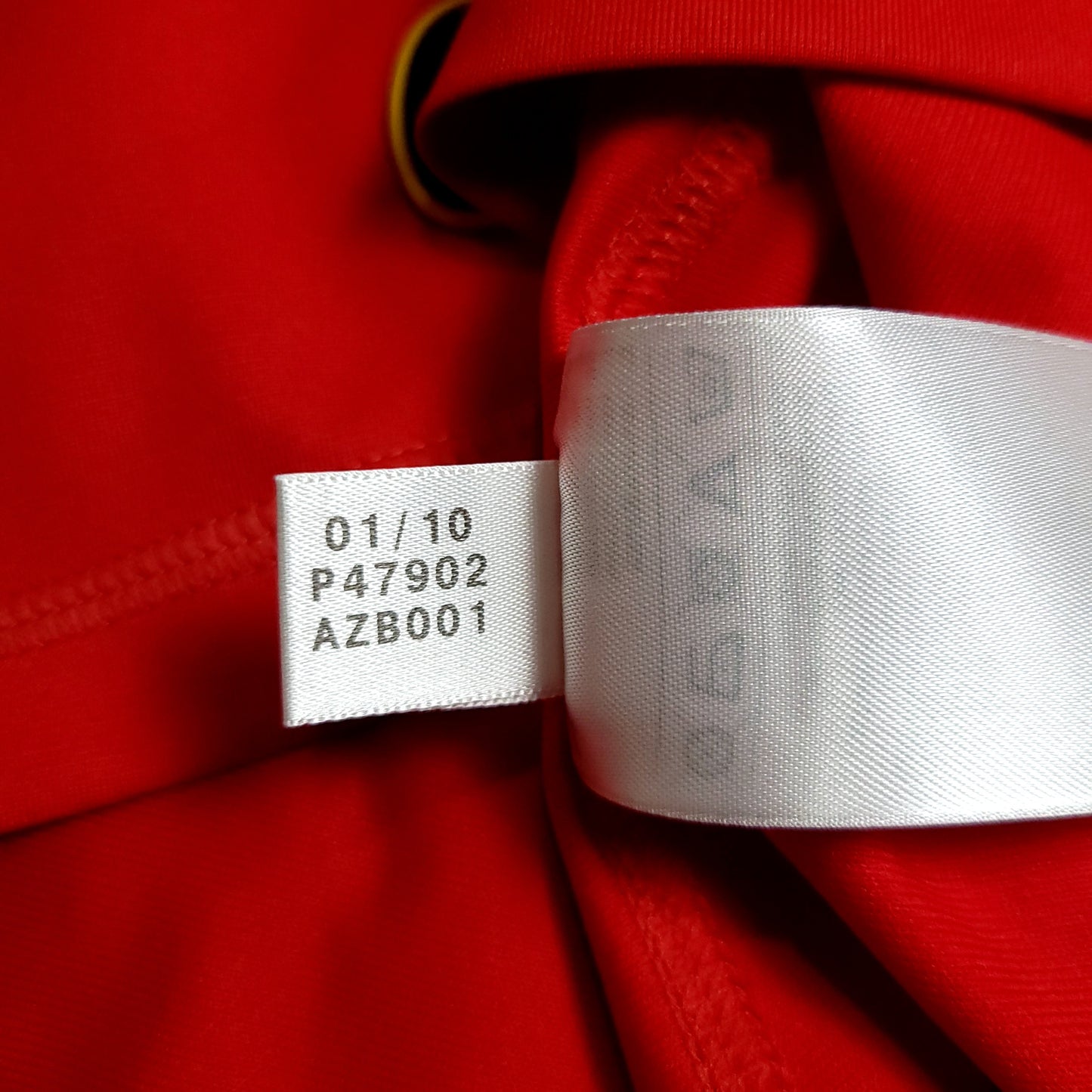 Iniesta Spain 2010 WC SEMI FINAL Soccer Jersey M SKU# P47902
