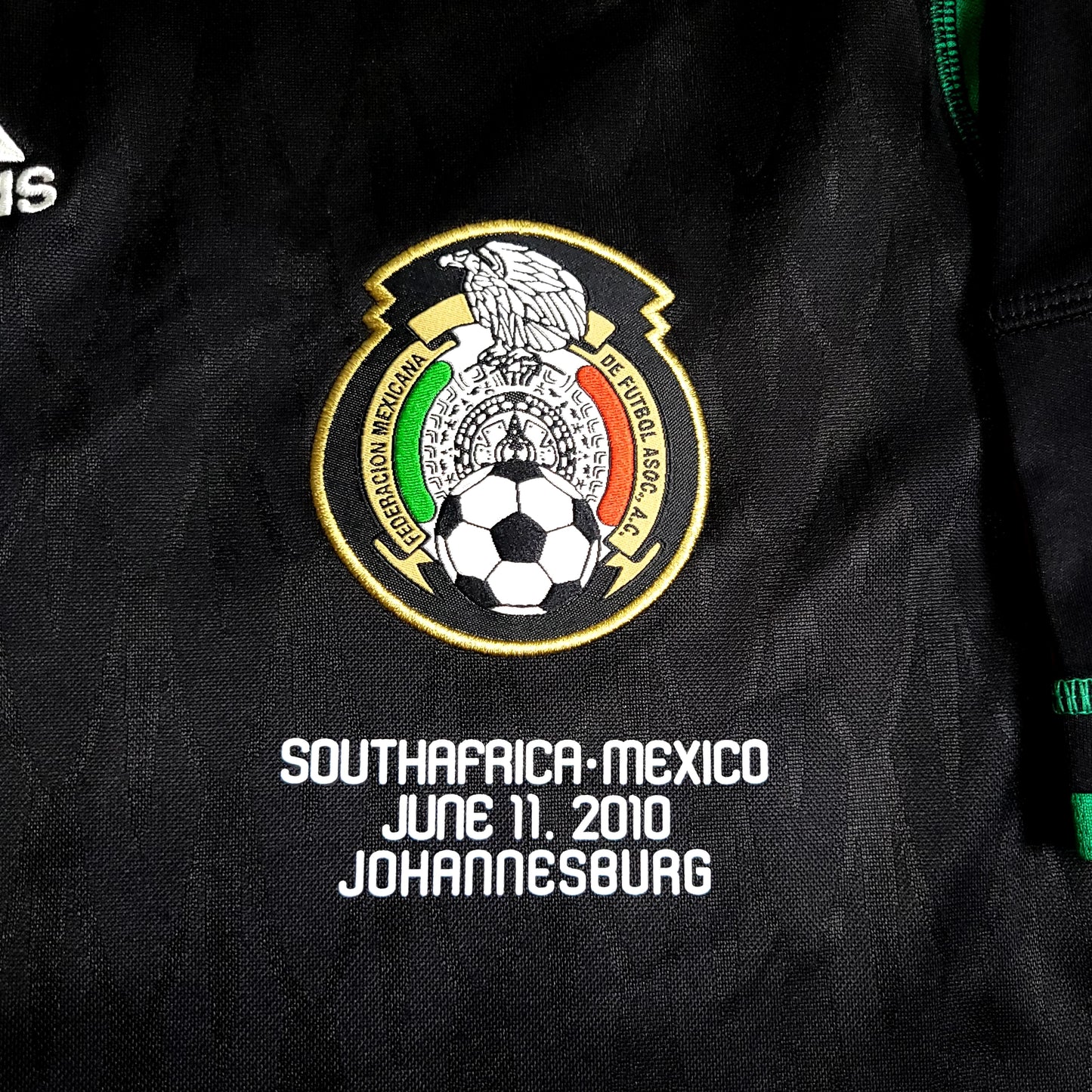 Blanco Mexico 2010 WORLD CUP Away Soccer Jersey M SKU# P41397
