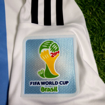 Messi Argentina 2014 WC SEMI-FINAL Soccer Jersey BNWT M SKU# G74569
