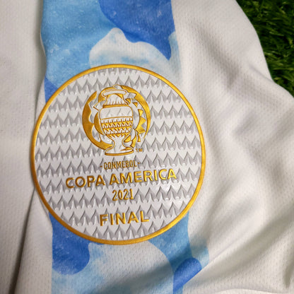 Messi Argentina 2020 2021 2022 COPA AMERICA FINAL Soccer Jersey BNWT XL SKU# GE5475