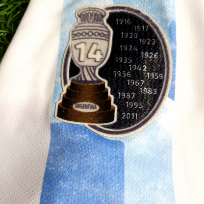 Messi Argentina 2020 2021 2022 COPA AMERICA FINAL Soccer Jersey BNWT XL SKU# GE5475