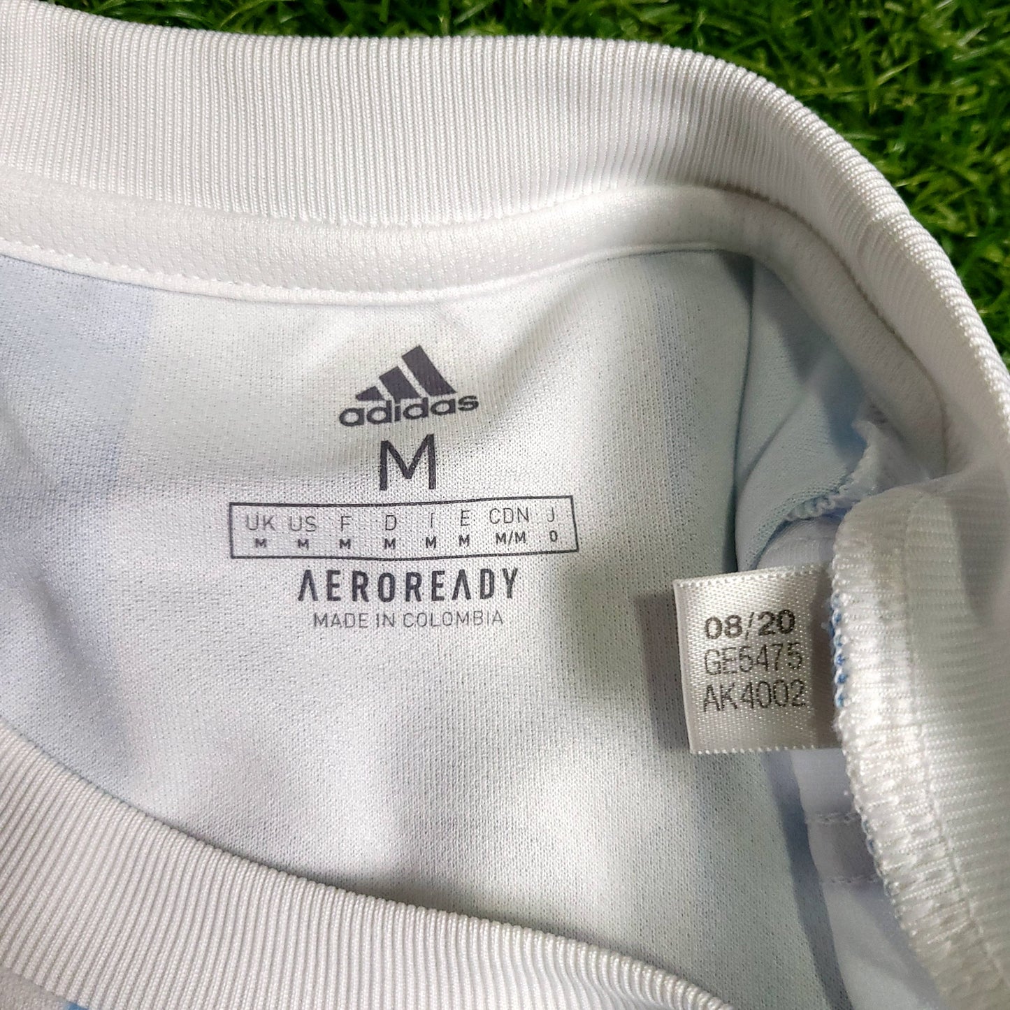 Messi Argentina 2020 2021 2022 COPA AMERICA FINAL Soccer Jersey M SKU# GE5475