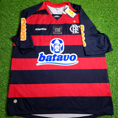 Ronaldinho Flamengo 2011 2012 Olympikus Soccer Jersey BNWT XL