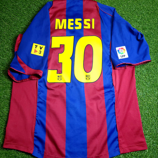 Messi Barcelona DEBUT 2004 2005 Soccer Jersey XL SKU# 118861