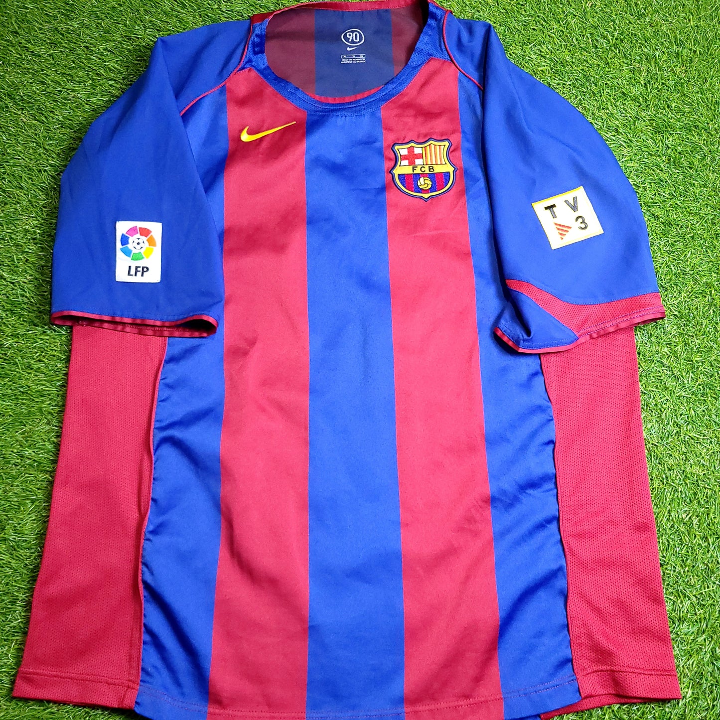 Messi Barcelona DEBUT 2004 2005 Soccer Jersey XL SKU# 118861