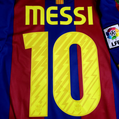 Messi Barcelona 2010 2011 Soccer Jersey M SKU# 382354-488