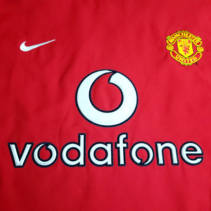 Cristiano Ronaldo Manchester United 2003 2004 DEBUT Long Sleeve Soccer Jersey L SKU# F20610DHA 184948