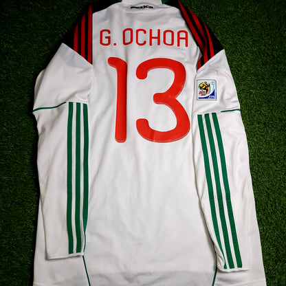 Memo Ochoa Mexico 2010 WORLD CUP GK Soccer Jersey M SKU# P41385 - ForeverSoccerJerseys