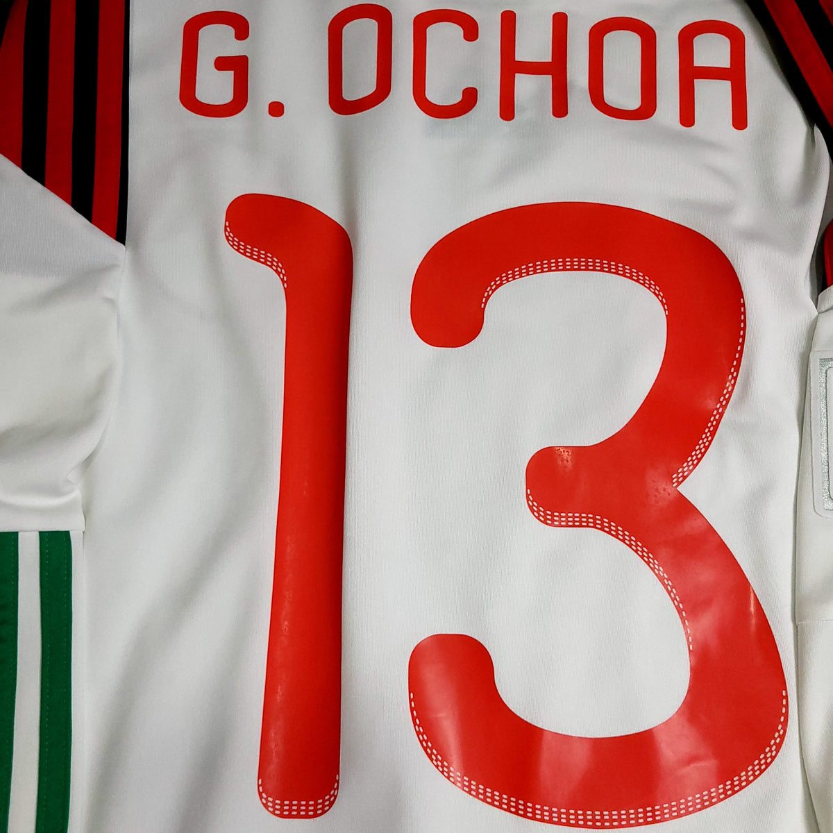 Memo Ochoa Mexico 2010 WORLD CUP GK Soccer Jersey M SKU# P41385 - ForeverSoccerJerseys