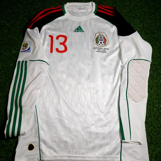 Memo Ochoa Mexico 2010 WORLD CUP GK Soccer Jersey M SKU# P41385 - ForeverSoccerJerseys