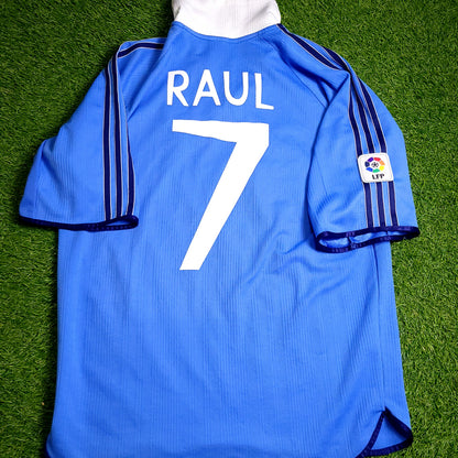Raul Real Madrid 1999 2000 Third Soccer Jersey M SKU# 627116
