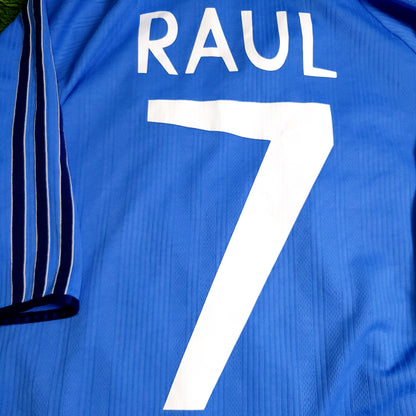 Raul Real Madrid 1999 2000 Third Soccer Jersey M SKU# 627116