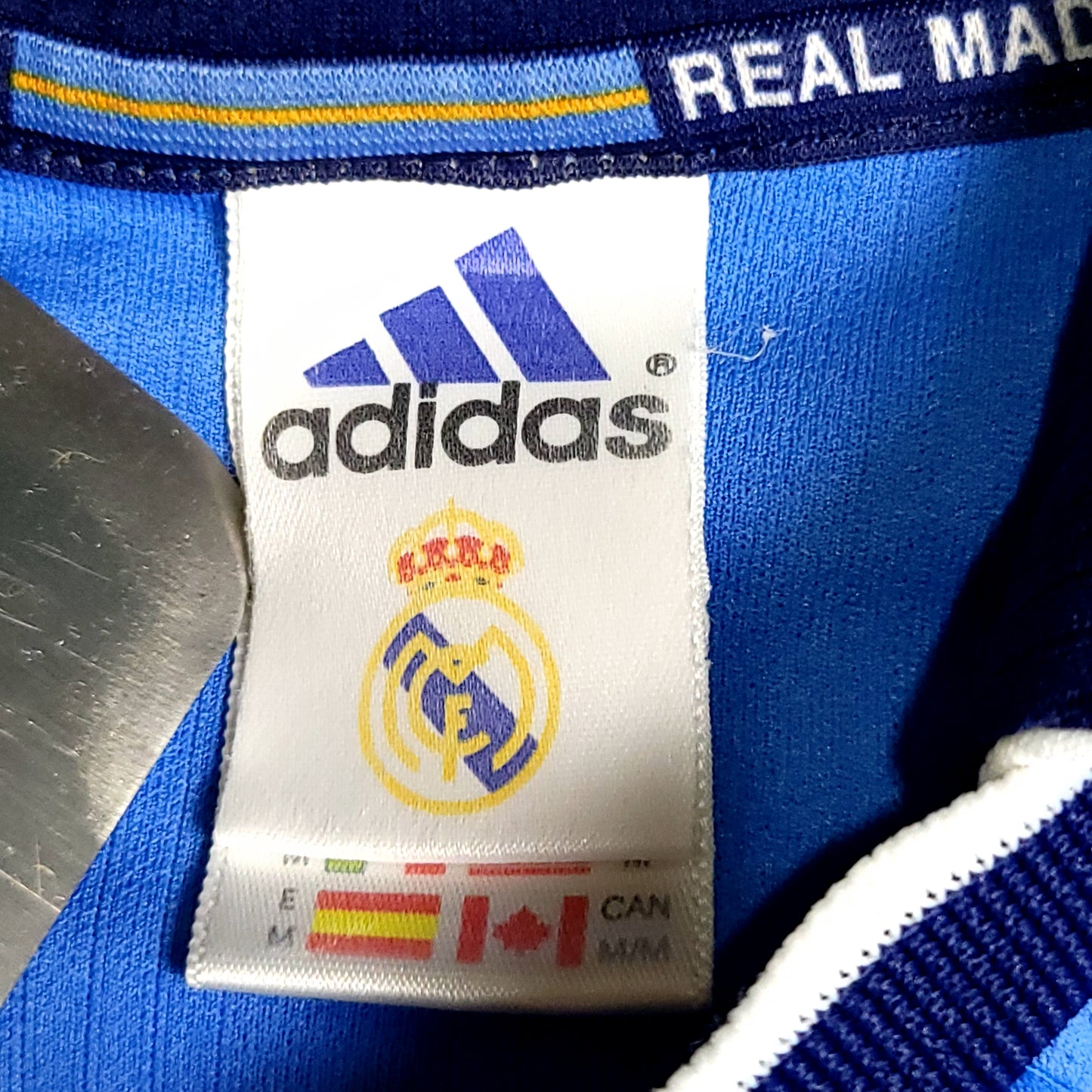 Raul Real Madrid 1999 2000 Third Soccer Jersey M SKU# 627116