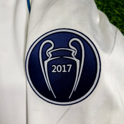Cristiano Ronaldo Real Madrid 2017 2018 LAST GAME UEFA FINAL Long Sleeve Soccer Jersey  M SKU#  B31106
