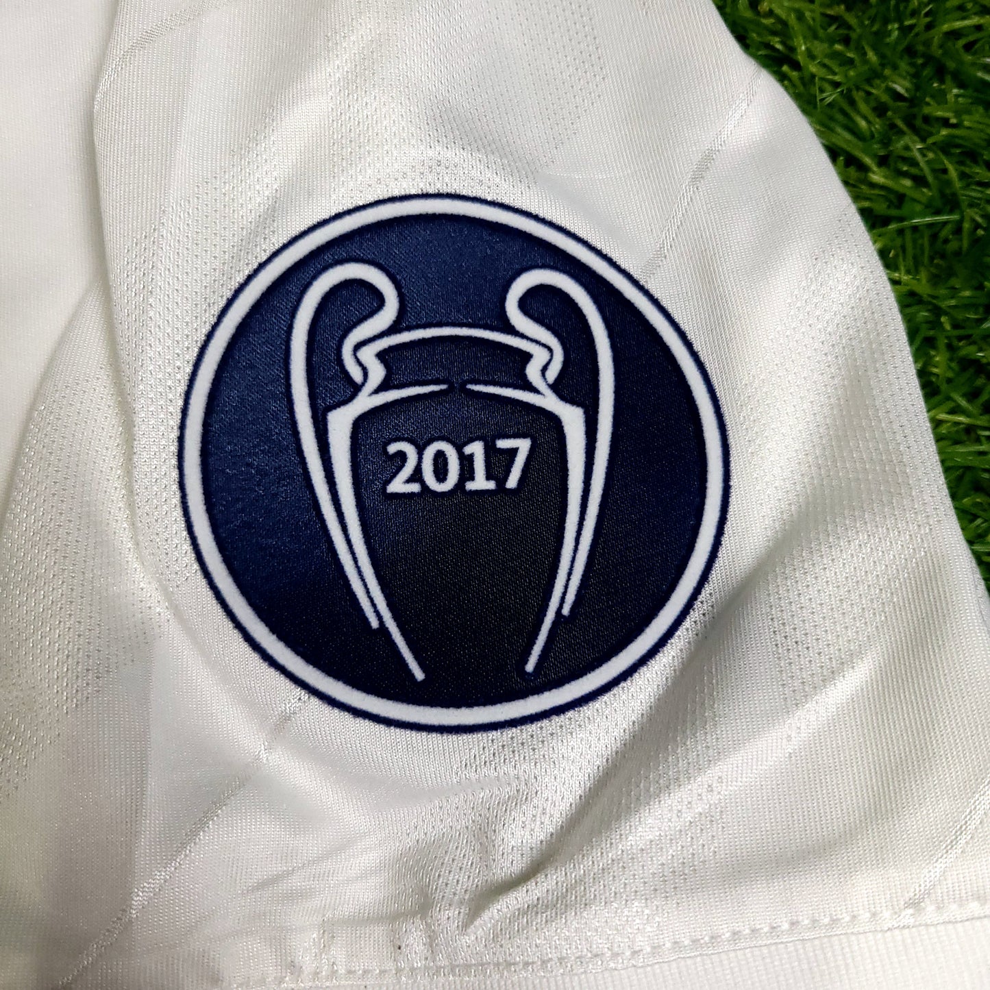Cristiano Ronaldo Real Madrid 2017 2018 LAST GAME UEFA FINAL Soccer Jersey BNWT XL SKU# AZ8059