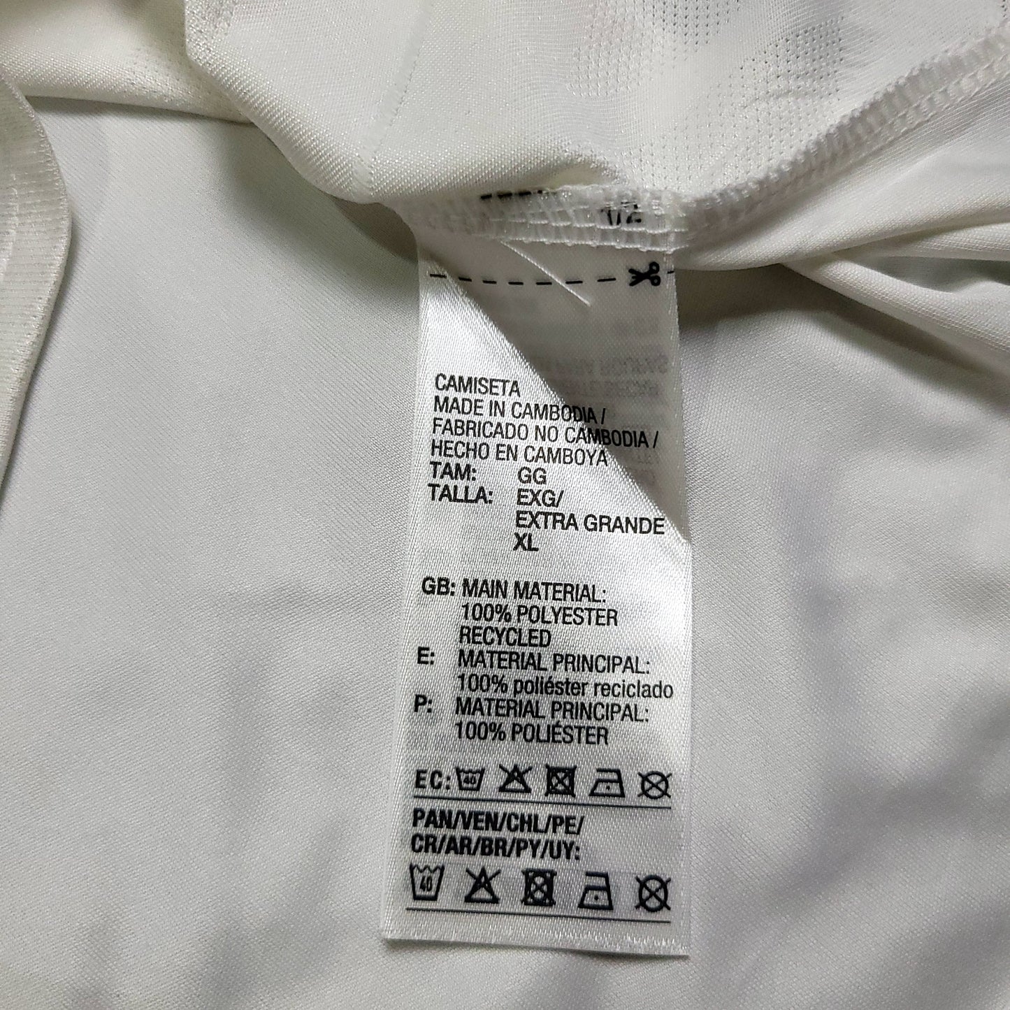 Cristiano Ronaldo Real Madrid 2017 2018 LAST GAME UEFA FINAL Soccer Jersey BNWT XL SKU# AZ8059