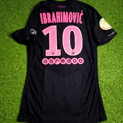 Ibrahimovic PSG Paris Saint Germain 2015 2016 Third Player Issue Soccer Jersey M SKU# 658899-011