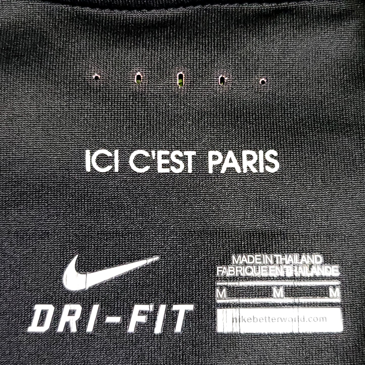 Ibrahimovic PSG Paris Saint Germain 2015 2016 Third Player Issue Soccer Jersey M SKU# 658899-011
