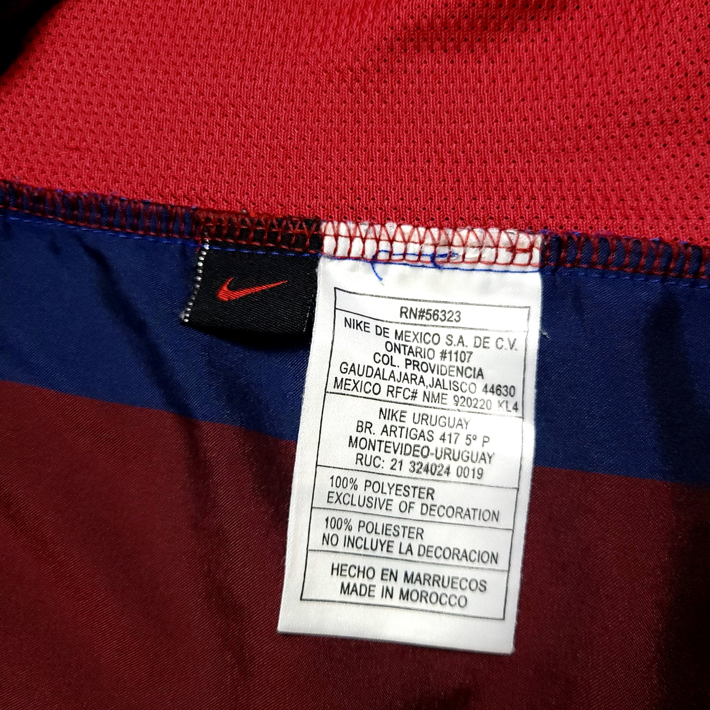 Messi Barcelona DEBUT 2004 2005 Soccer Jersey L SKU# 118861 - ForeverSoccerJerseys