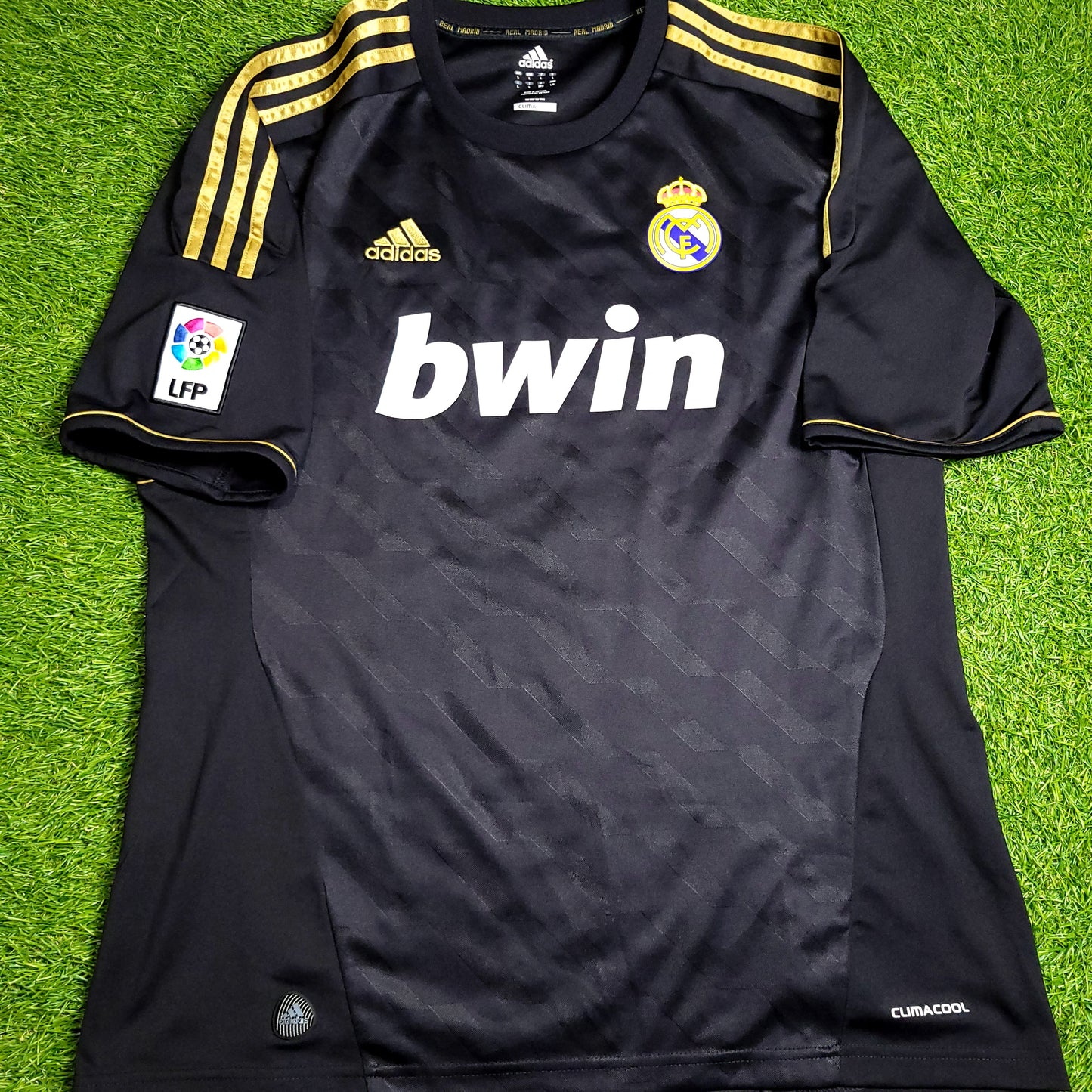 Cristiano Ronaldo Real Madrid 2011 2012 Away Soccer Jersey L SKU# V13642