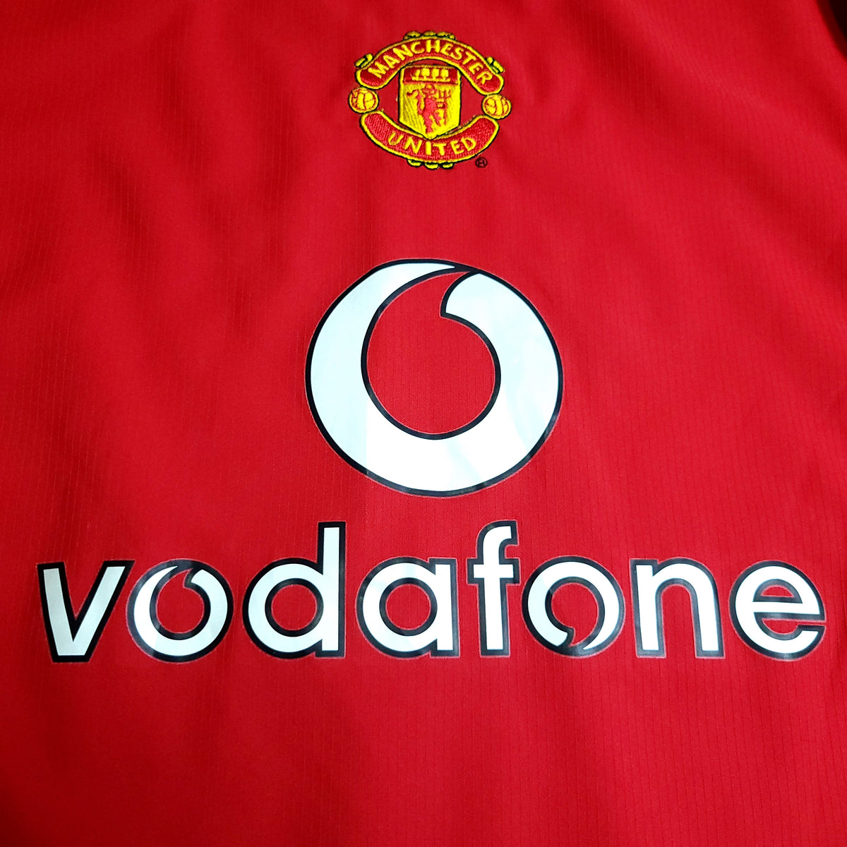 Cristiano Ronaldo Nike Manchester United 2004 2005 2006 Long Sleeve Soccer Jersey L - ForeverSoccerJerseys