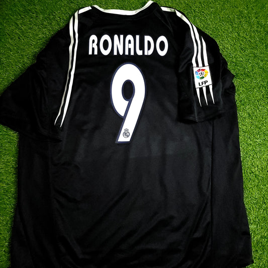 Ronaldo Real Madrid 2004 2005 Away Soccer Jersey XL SKU# 367826 - ForeverSoccerJerseys