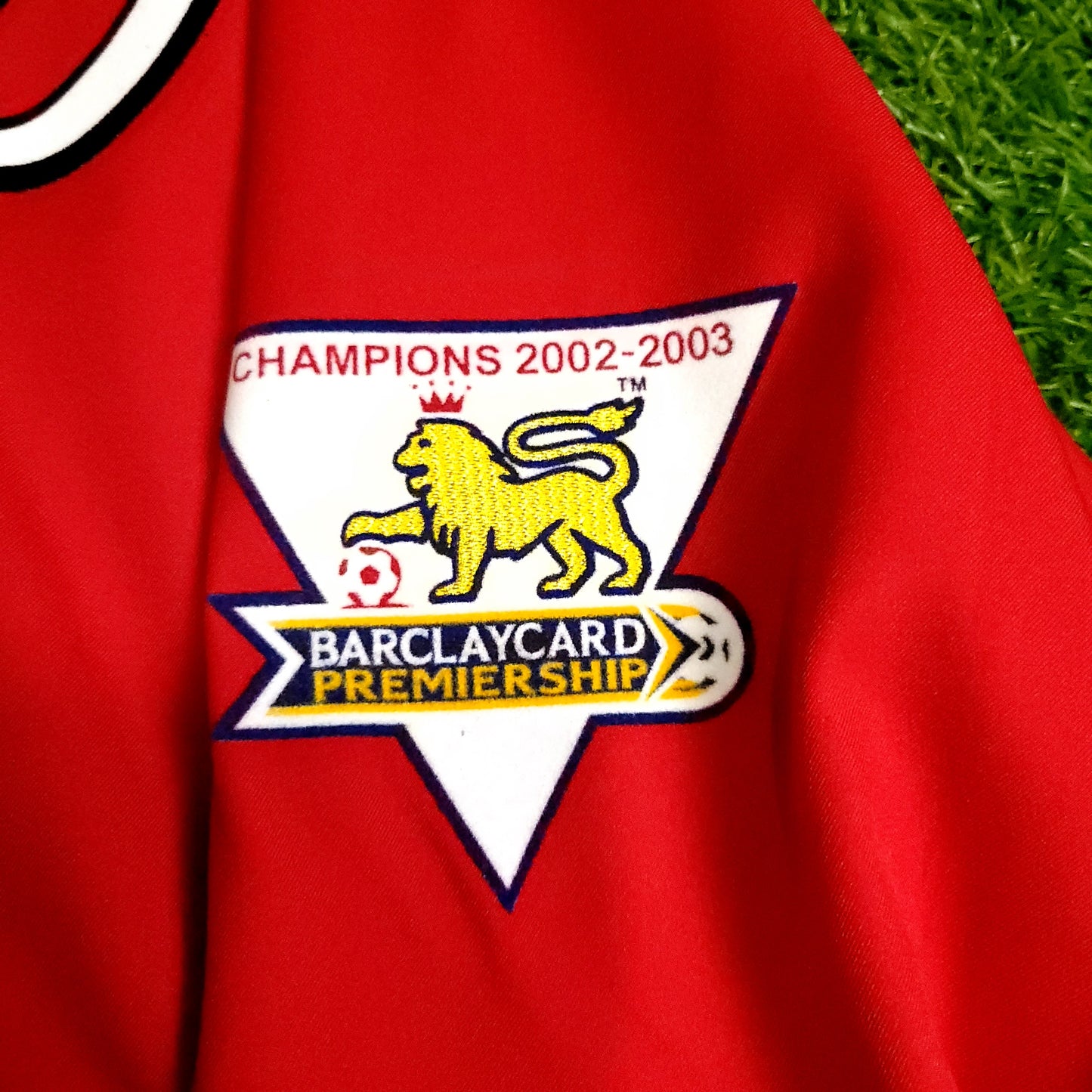 Cristiano Ronaldo Manchester United 2003 2004 DEBUT Long Sleeve Soccer Jersey XL SKU# F20104DHA 184948 - ForeverSoccerJerseys