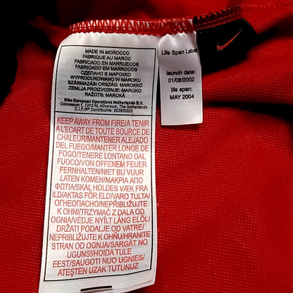 Cristiano Ronaldo Manchester United 2003 2004 DEBUT Long Sleeve Soccer Jersey XL SKU# F20104DHA 184948 - ForeverSoccerJerseys