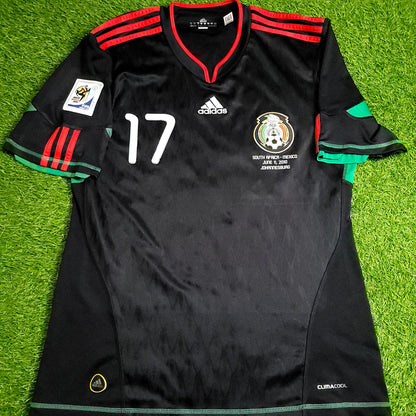 Dos Santos Mexico 2010 WORLD CUP Away Soccer Jersey M SKU# P41397