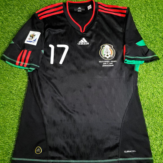 Dos Santos Mexico 2010 WORLD CUP Away Soccer Jersey M SKU# P41397