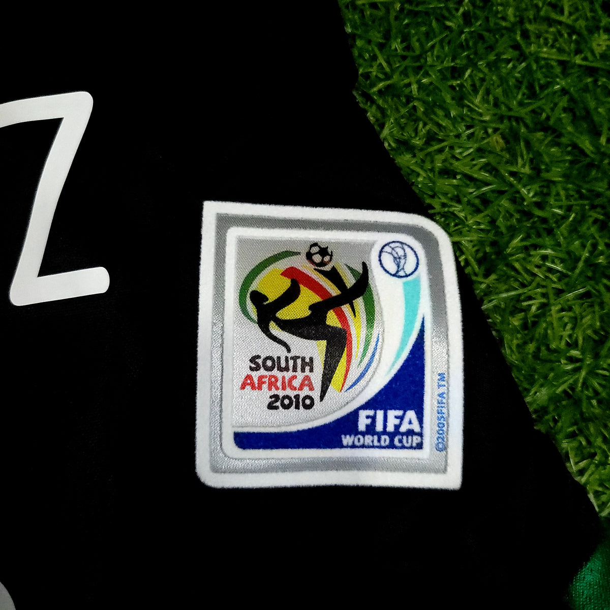 Chicharito Mexico 2010 WORLD CUP Away Black Soccer Jersey M SKU# P41397 - ForeverSoccerJerseys