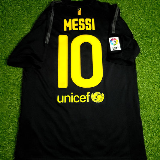 Messi Barcelona 2011 2012 Away Soccer Jersey M SKU# 419880-010 - ForeverSoccerJerseys