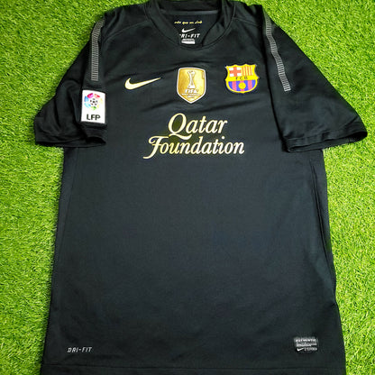 Messi Barcelona 2011 2012 Away Soccer Jersey M SKU# 419880-010 - ForeverSoccerJerseys