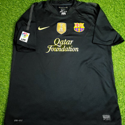 Messi Barcelona 2011 2012 Away Soccer Jersey XL SKU# 419880-010