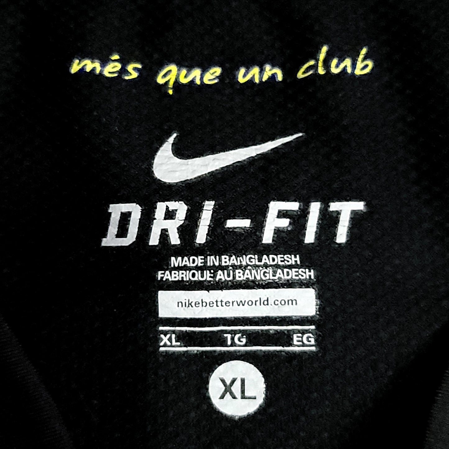 Messi Barcelona 2011 2012 Away Soccer Jersey XL SKU# 419880-010