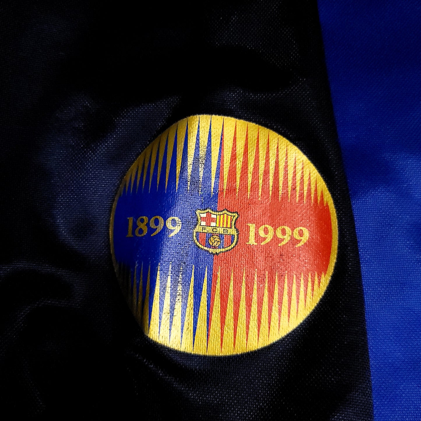 Guardiola Barcelona Centenary 1999 2000 Soccer Jersey XL