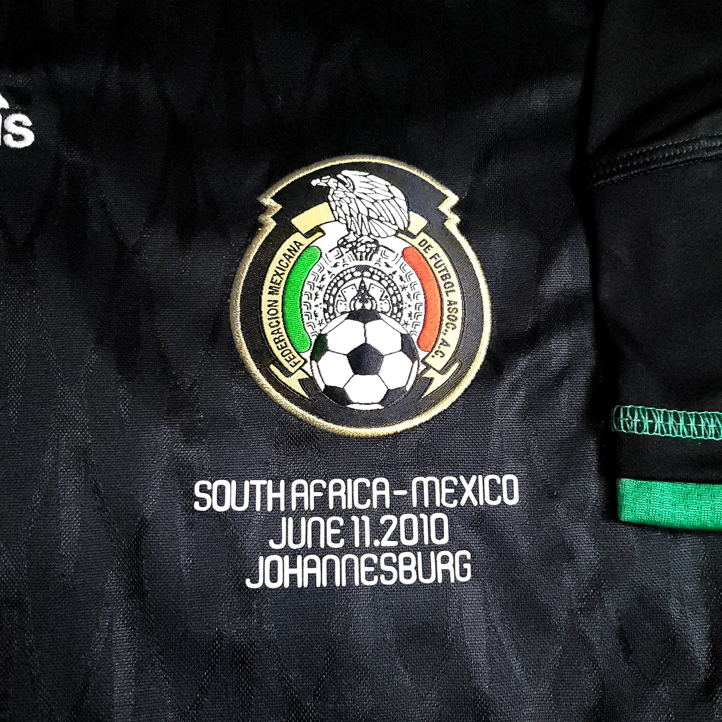 Blanco Mexico 2010 WORLD CUP Away Soccer Jersey M SKU# P41397
