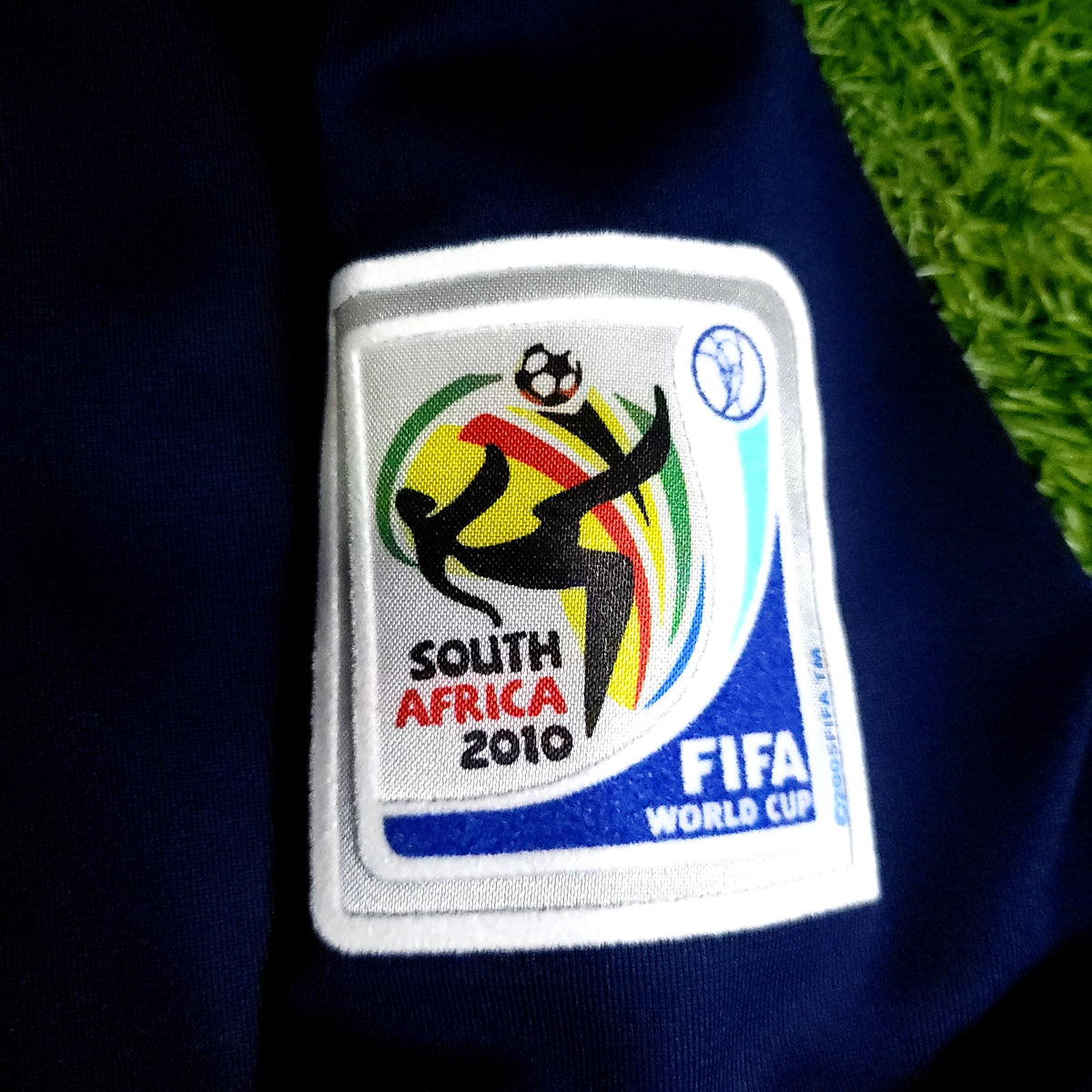 Iniesta Spain 2010 WORLD CUP FINAL Soccer Away Jersey XL SKU# P47896 - ForeverSoccerJerseys