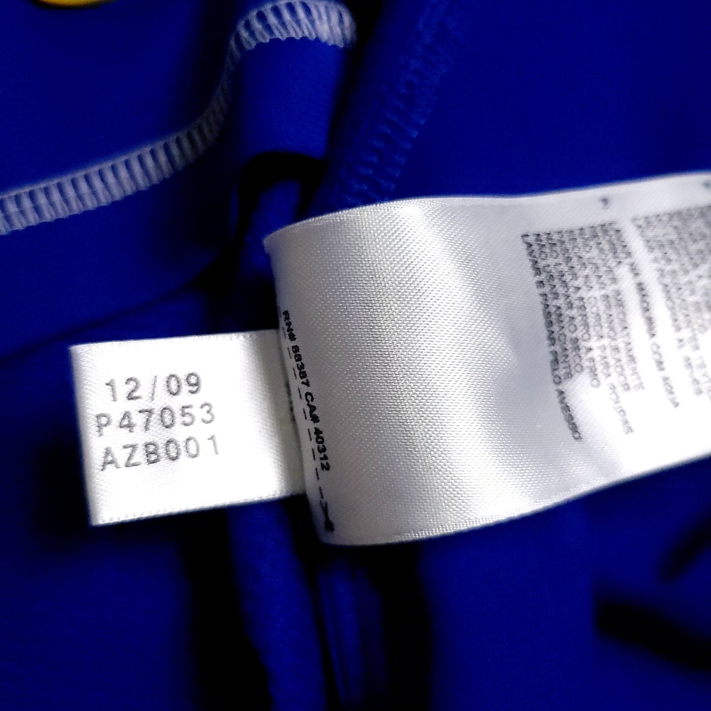 Messi Argentina 2010 WORLD CUP Away Soccer Jersey XL SKU# P47053