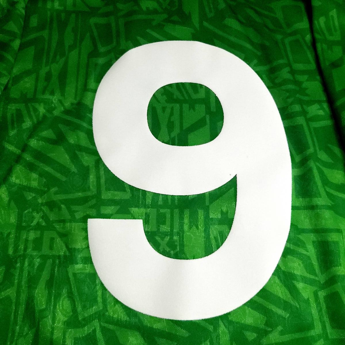 Hugo Sanchez Mexico Umbro 1993 COPA AMERICA Soccer Jersey L - ForeverSoccerJerseys