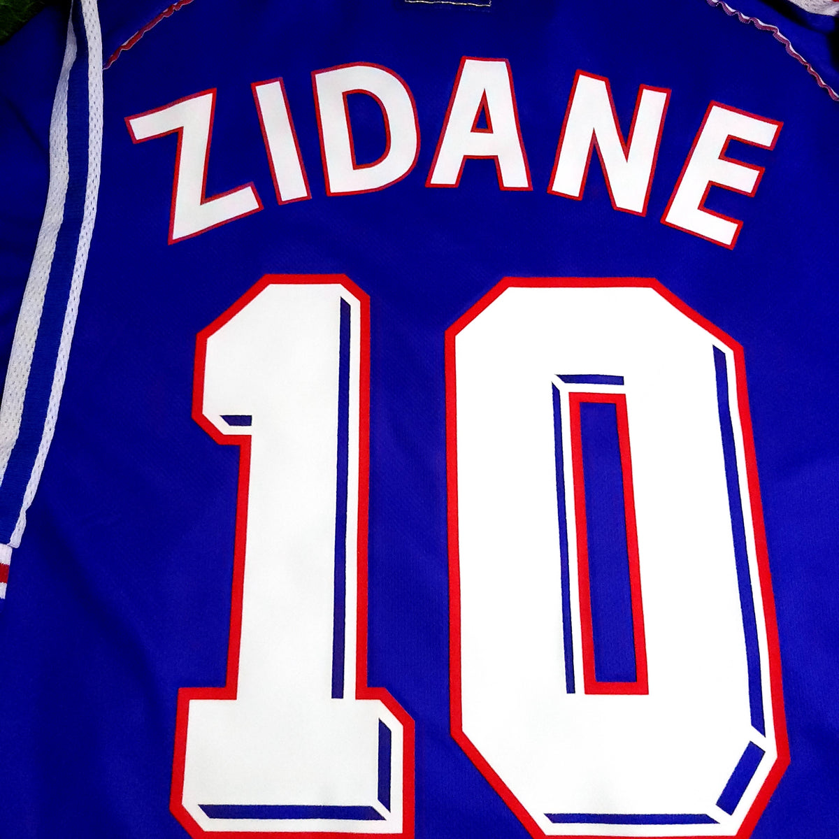 Zidane France 1998 WORLD CUP FINAL Soccer Jersey XL - ForeverSoccerJerseys