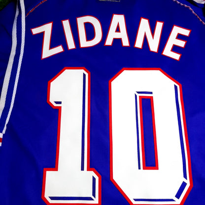 Zidane France 1998 WORLD CUP FINAL Soccer Jersey XL - ForeverSoccerJerseys