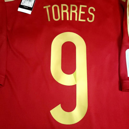 Torres Spain 2014 WORLD CUP Soccer Jersey BNWT L SKU# G85279