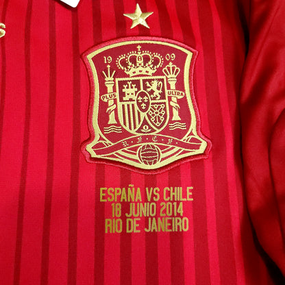 Torres Spain 2014 WORLD CUP Soccer Jersey BNWT L SKU# G85279