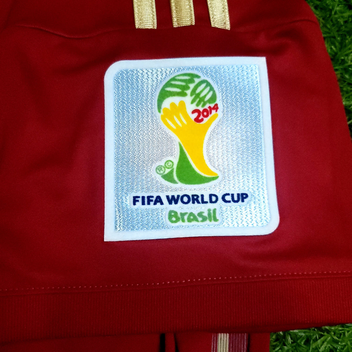 Iniesta Spain 2014 WORLD CUP Soccer Jersey BNWT L SKU# G85279