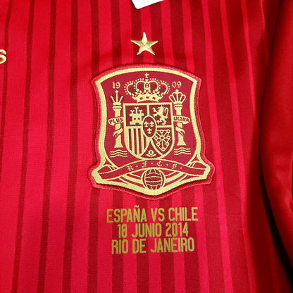 Iniesta Spain 2014 WORLD CUP Soccer Jersey BNWT XL SKU# G85279