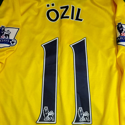 Ozil Arsenal 2013 2014 Away Long Sleeve Soccer Jersey M SKU# 547942-750