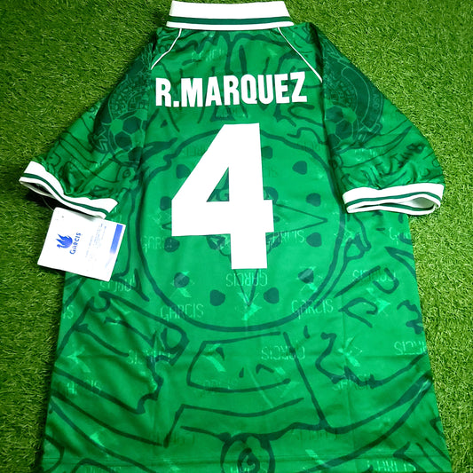 Marquez Mexico Garcis 1999 Confederations Cup Final Soccer Jersey BNWT M